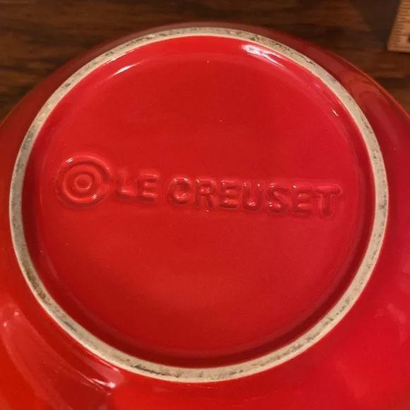 Le Creuset (Flame color)set of large rim soup bowl and cereal bowl 🥣 - Picture 8 of 9